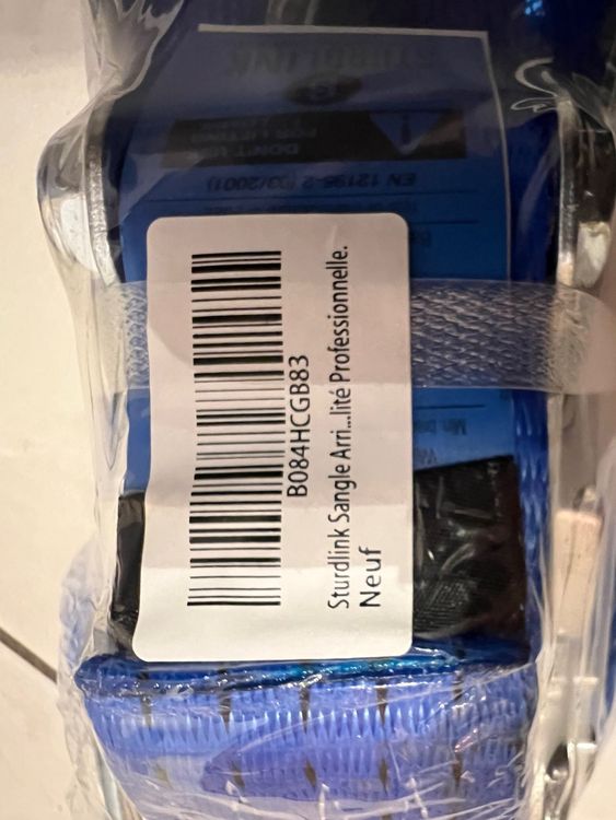 Sangles De Rangement Nylon Résistantes - Pour Sac à Dos, Voyage, Rangement - Pack De Sangles Ajustables Neuves