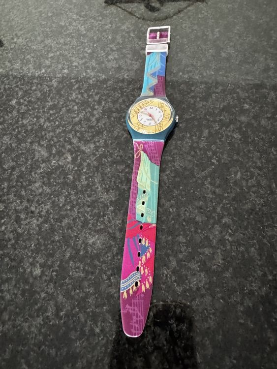 Swatch Montres: Swatch Uhr, Vintage, bunt, top Zustand – D'occasion à Biberist par Mi58