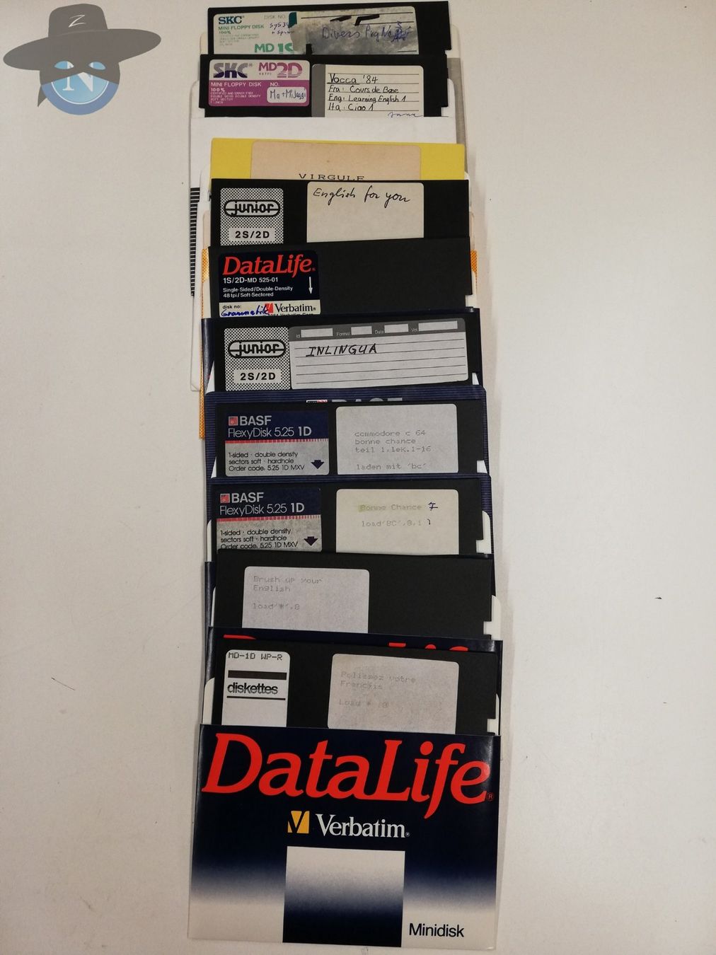 Commodore PC: 10 x 5.25" Floppy Diskette mit Hardbox / Commodore C64 ? – Difettoso da St. Gallen venduto da zorro_dc 3