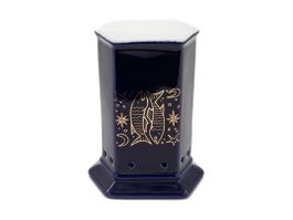 Keramik Duftlampe Dunkelblau