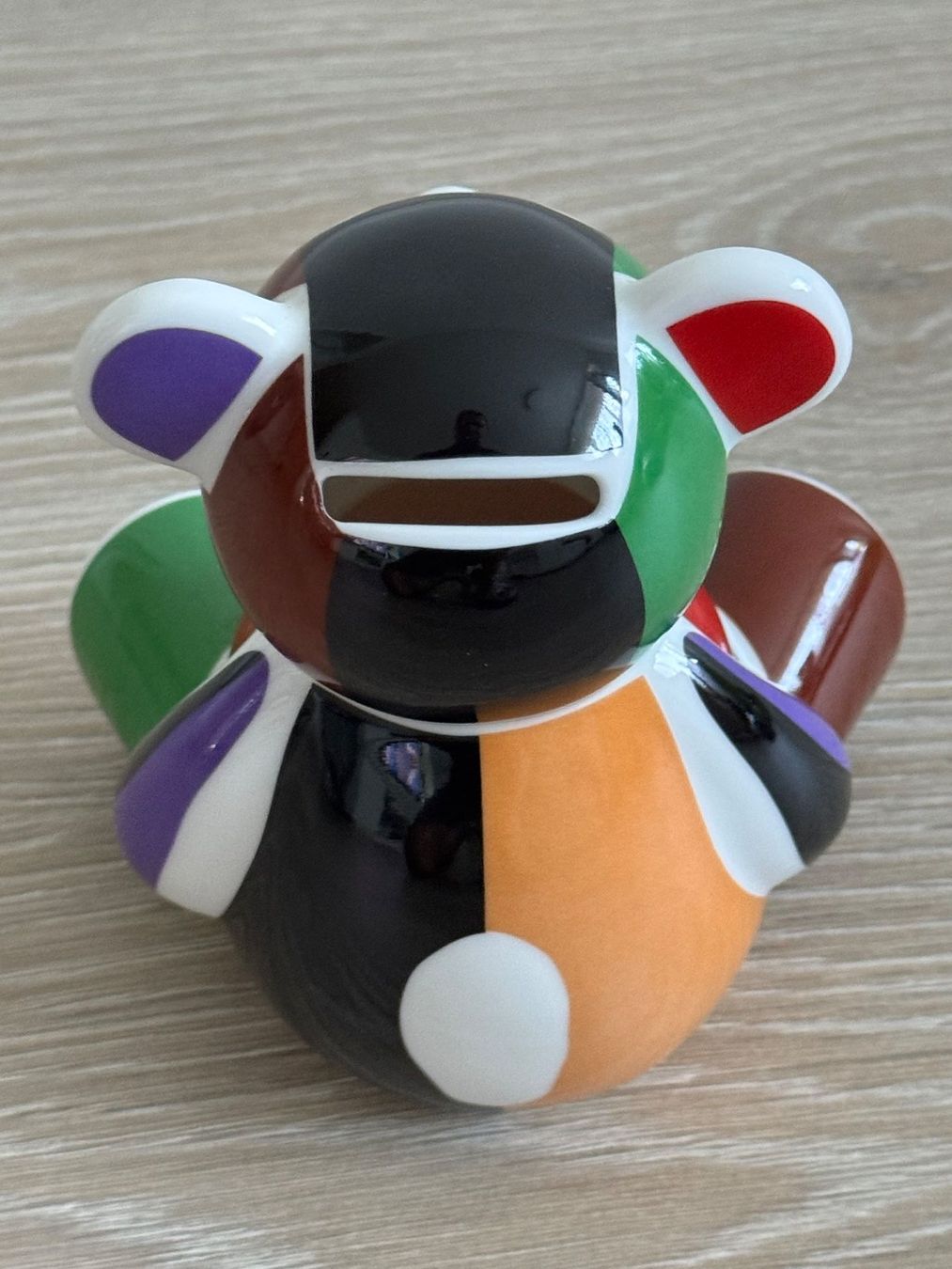 Salvadanai: Teddybär Spardose Kässeli Patchwork-Stil – Nuovo (secondo la descrizione) da Effretikon venduto da Vinci7 2