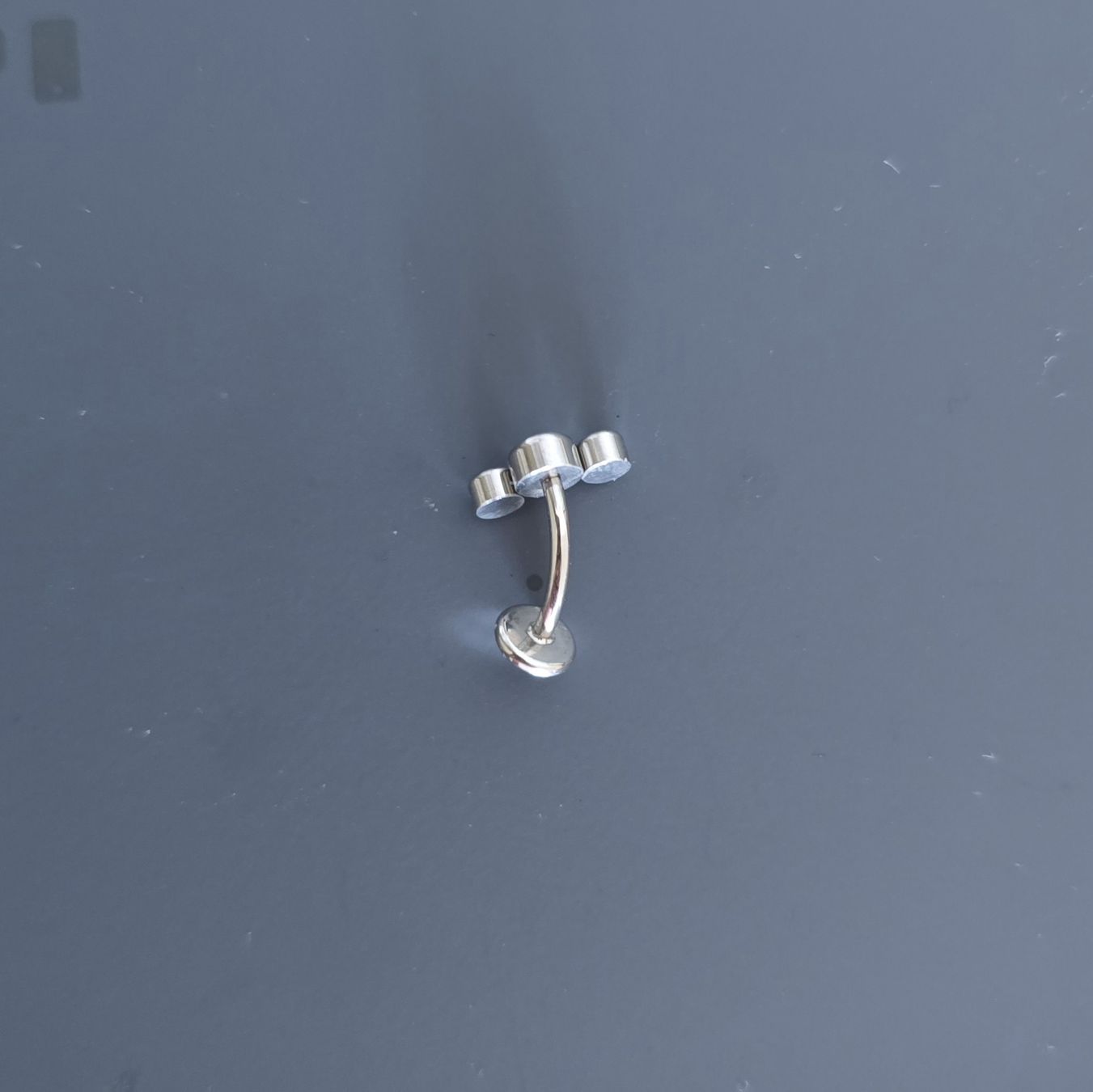 Gioielli per piercing: Schwebendes Bauchnabelpiercing mit Innengewinde – Nuovo (secondo la descrizione) da Bassersdorf venduto da angi_m 1