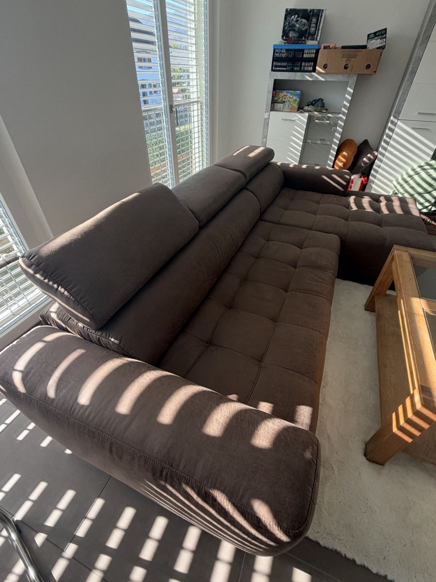 Divani: Sofa Braun – Usato da Wangen b. Olten venduto da Miruku_chan 3