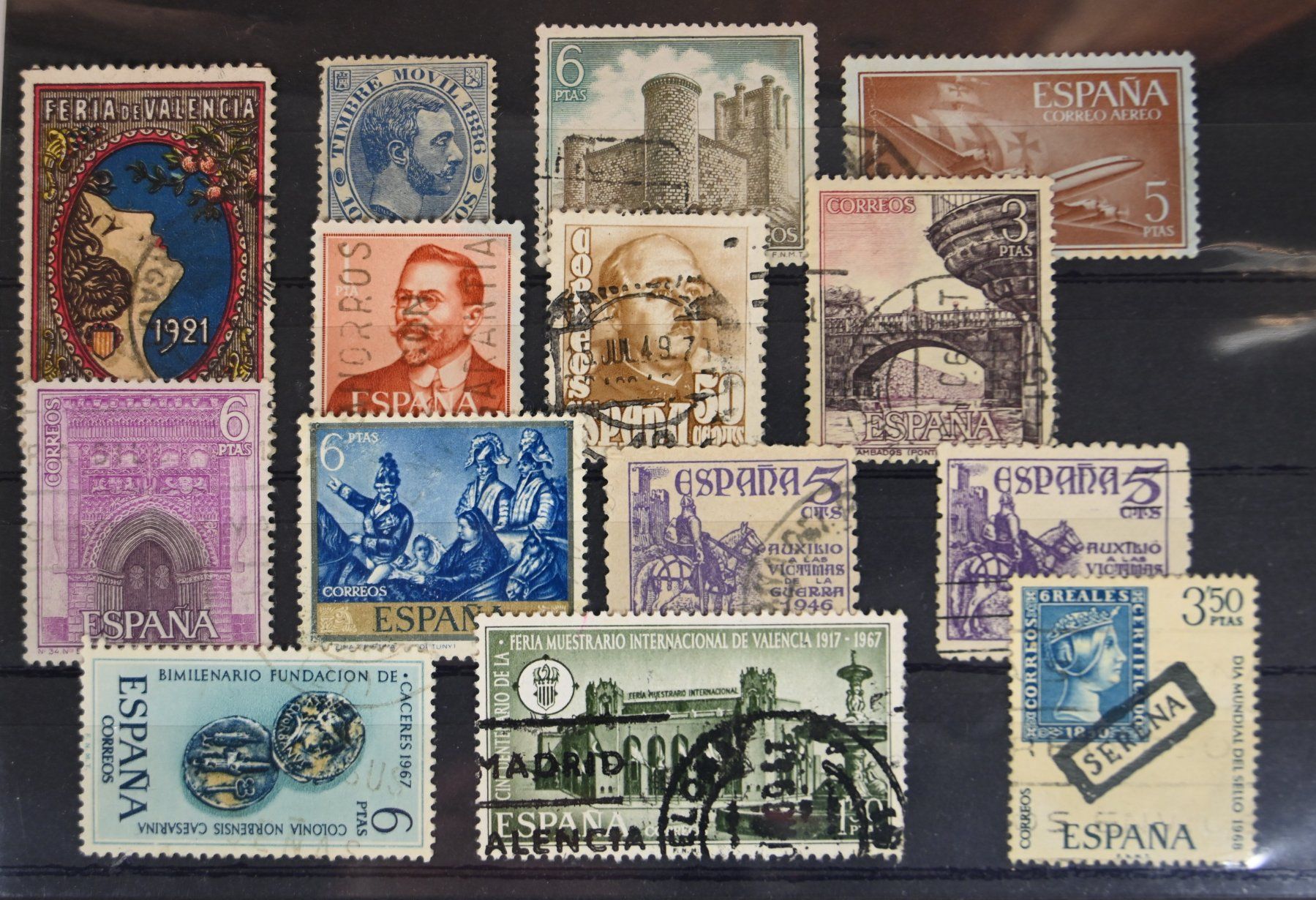 Tutti i francobolli: Spanien Briefmarken-Lot – Usato da Winterthur venduto da Rwa
