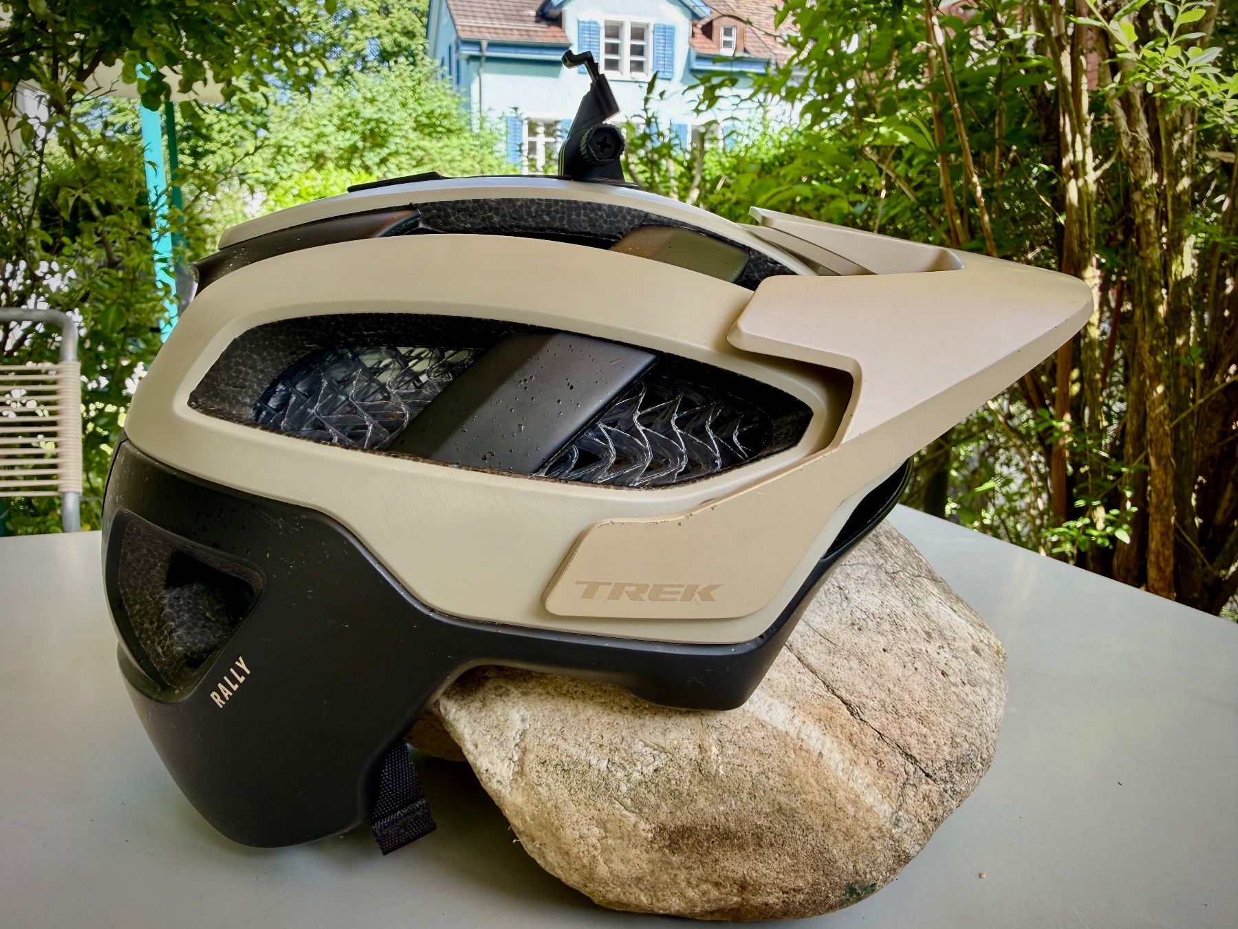 Trek Caschi: Trek Rally WaveCel Mountainbike-Helm – Usato da Winterthur venduto da Tubido