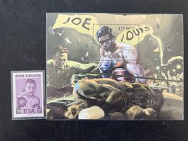 Mosambik Joe Luis 2012 Block u. Einzelmarke  **  (A1084)