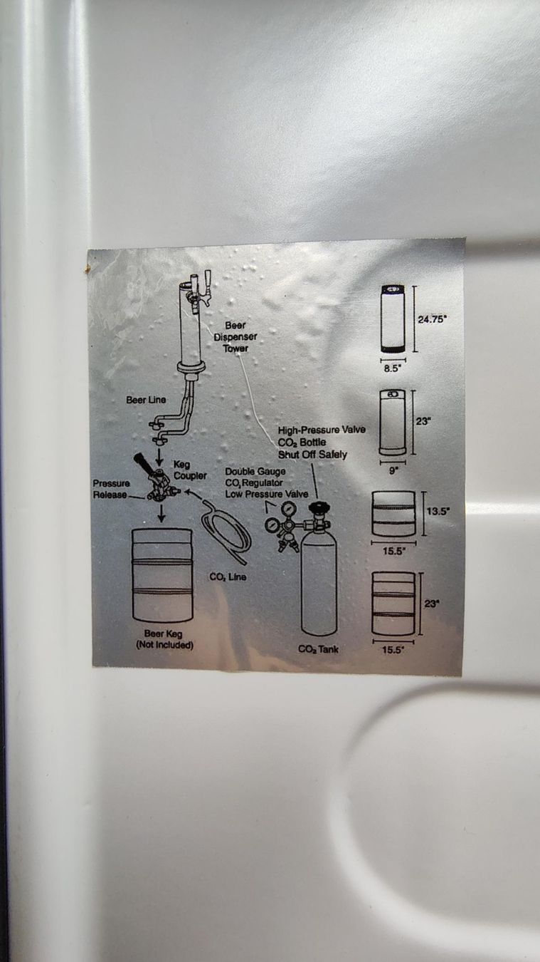 Frigoriferi: Bierzapf Kühlschrank Minibar – Difettoso da Lupfig venduto da micheelu 4