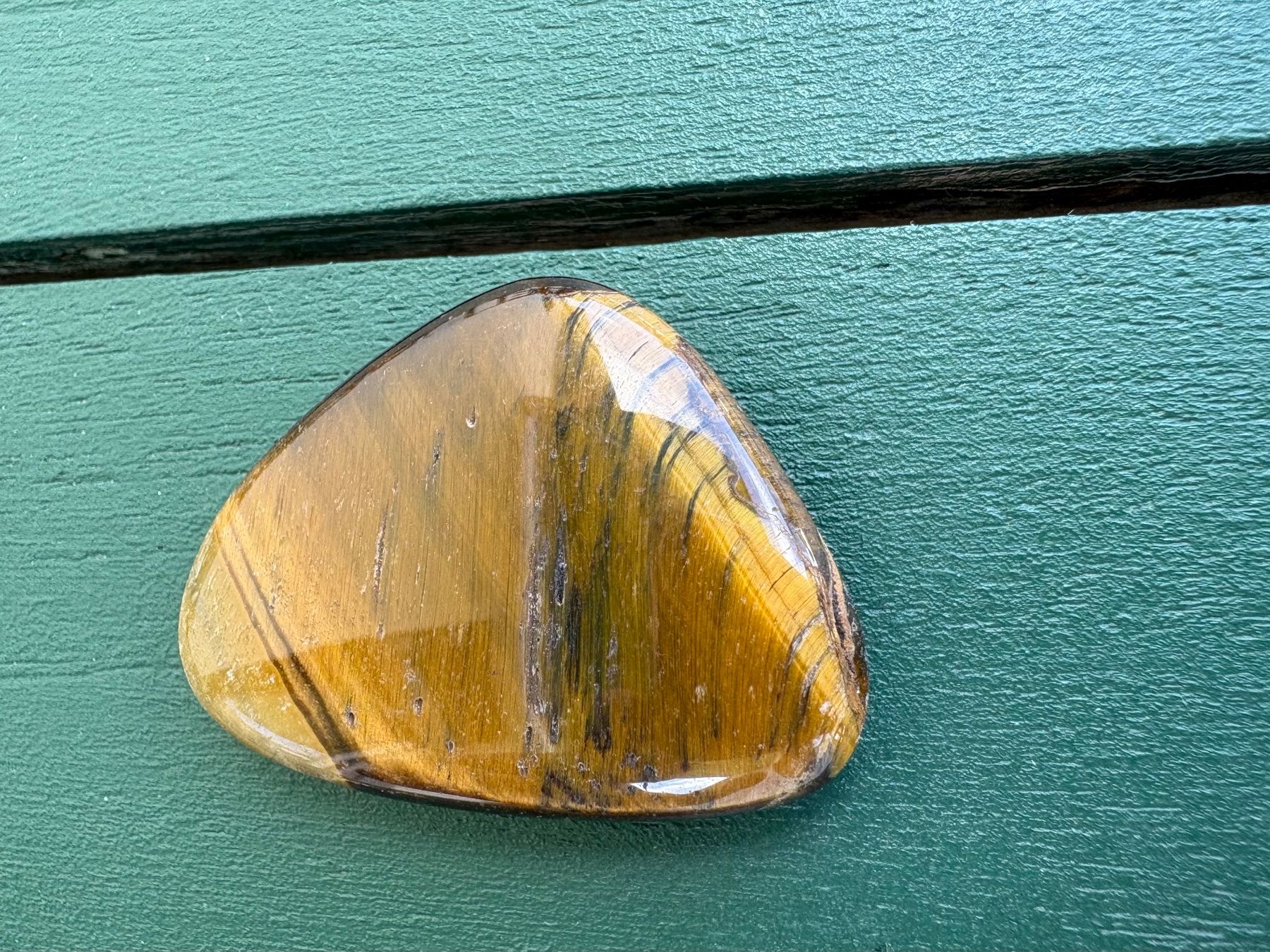 Mineralien & Heilsteine: echter Tigerauge Stein – Gebraucht aus Zürich von Sonntag03 1
