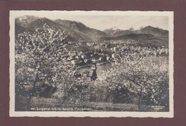 LUGANO Paradiso - Primavera - 1936