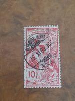 UPU 10 Rappen, 1900 gelaufen