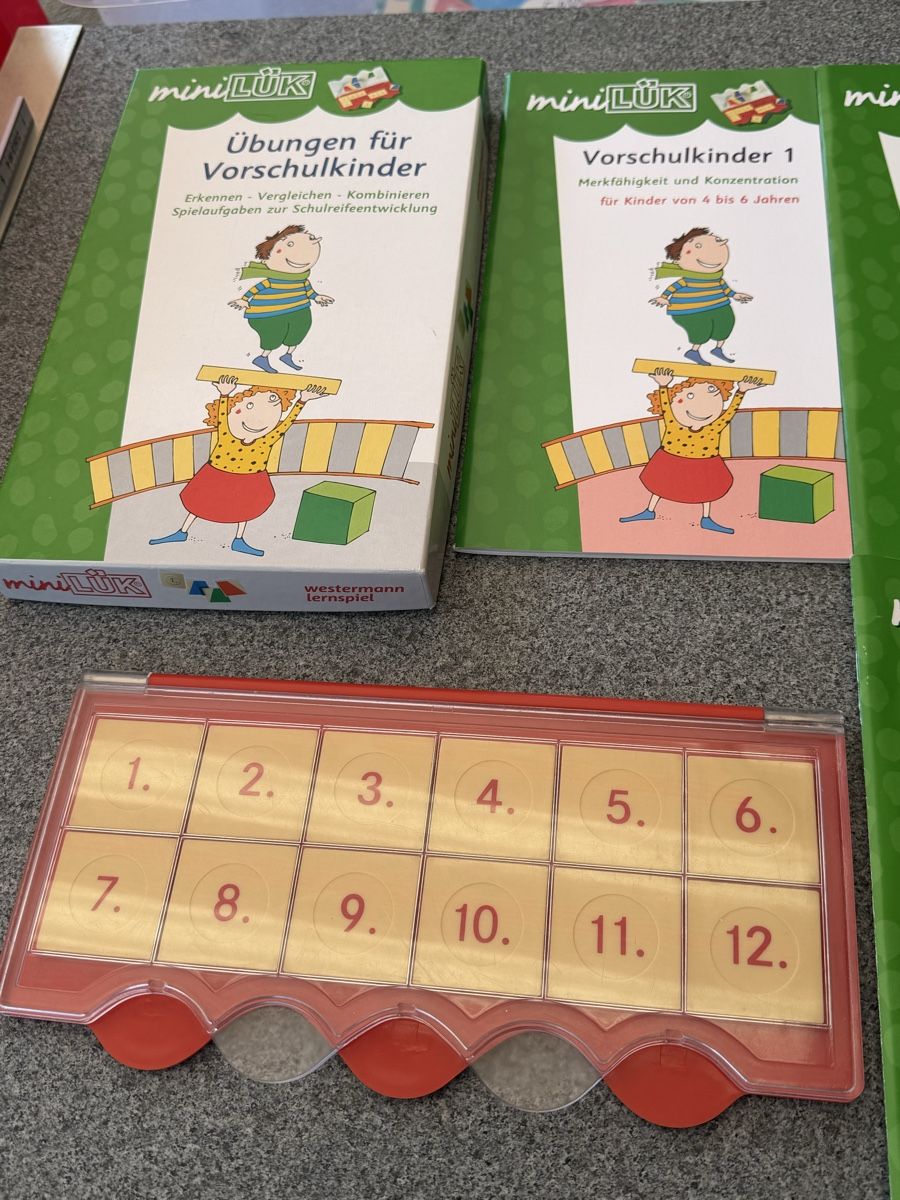 Giochi: Mini Lük Lernspiel Mit Hefte – Usato da Deitingen venduto da Himhip 5