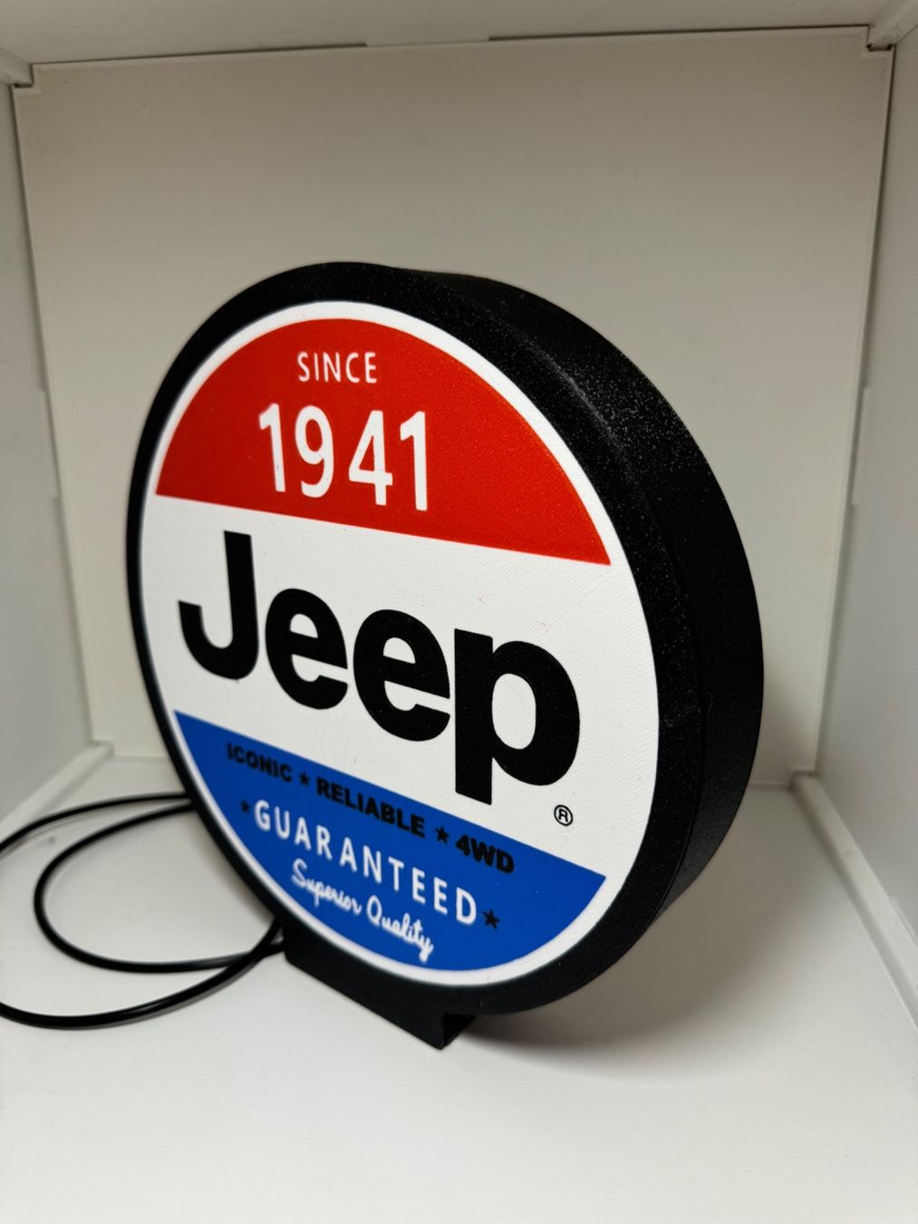 Lampade: Logo lumineux Led JEEP – Nuovo (secondo la descrizione) da Vicques venduto da PAMB3D 3