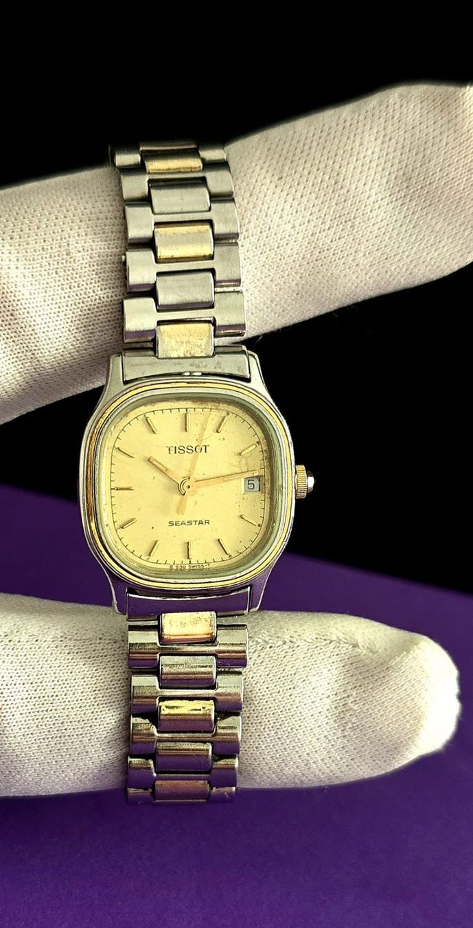 Tissot Orologi: VINTAGE TISSOT SEASTAR - DATE UHR – Usato da Neftenbach venduto da Taschen-Uhren 9