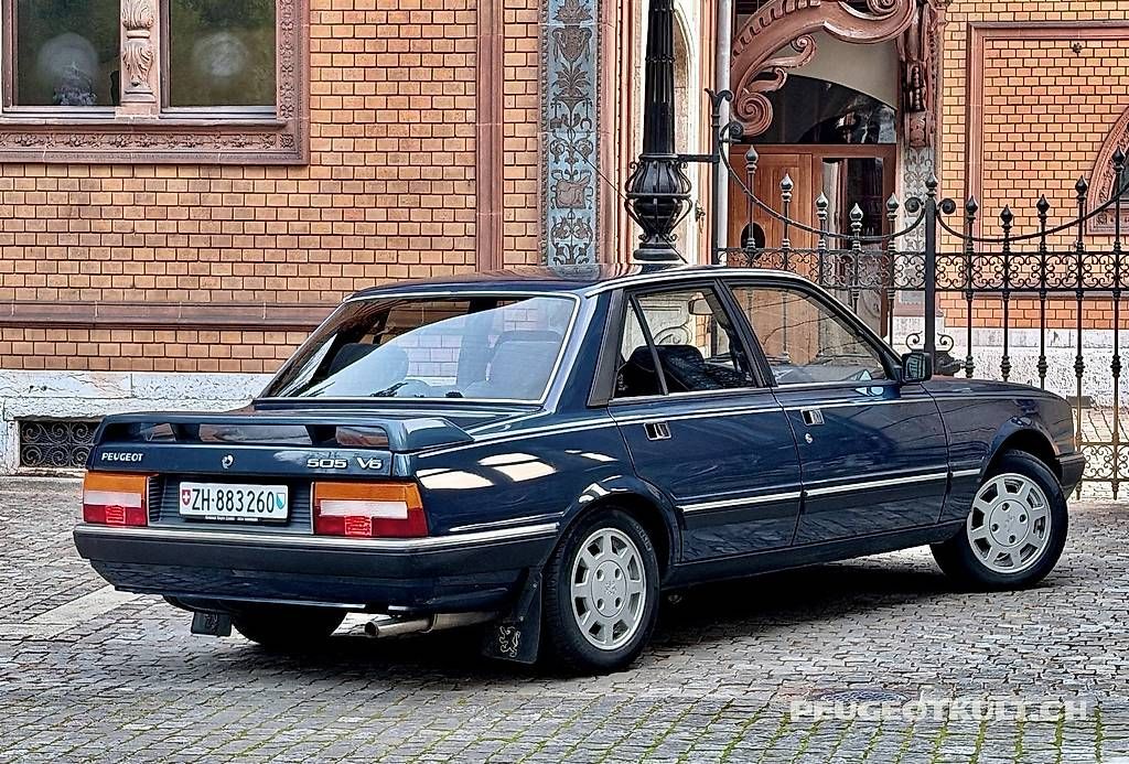 Peugeot Automobili: PEUGEOT 505 V6 – Usato da Zürich venduto da Ruggerove 4