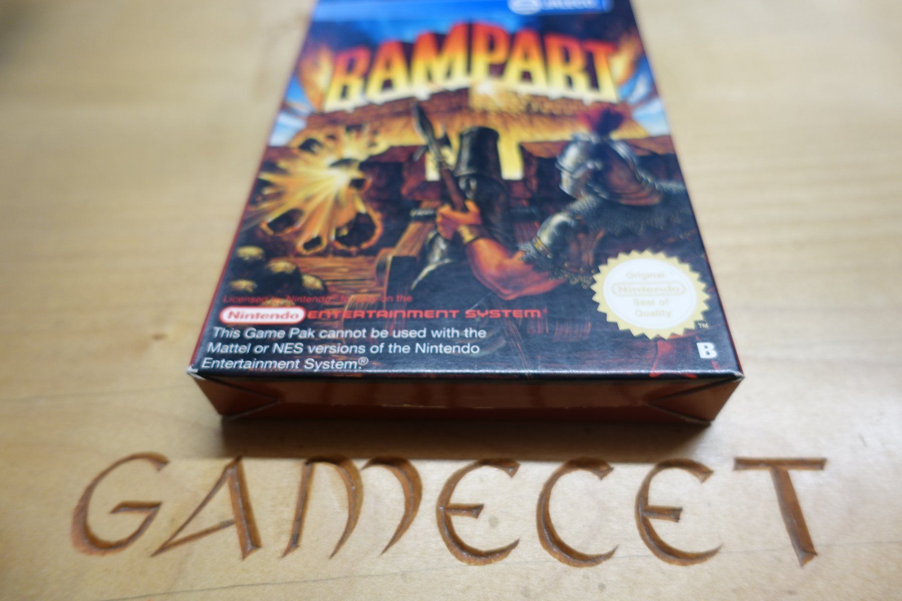 Nintendo Spiele: Rampart – Gebraucht aus Steinach von Gamecet 1