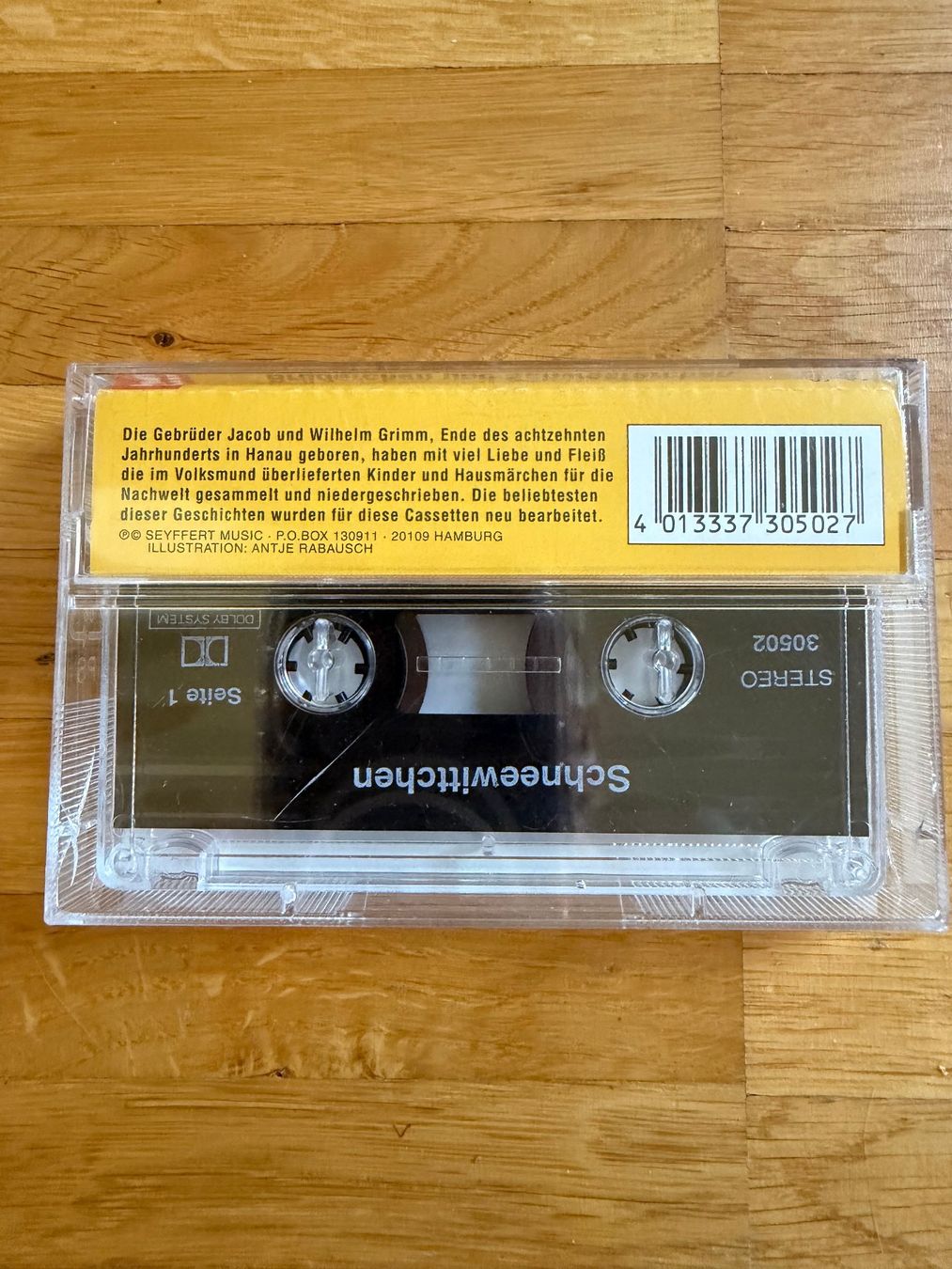 Cassettes audio: Märchen Kassette MC Schneewittchen Gebrüder Grimm – D'occasion à Kastanienbaum par Muenchnerkindl1 1