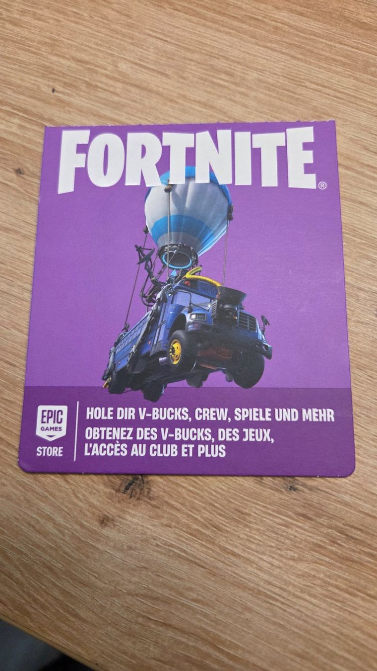 Cartoline: Geschenkkarte Fortnite – Nuovo e nell'imballaggio originale da Biel/Bienne venduto da sla_5fgy