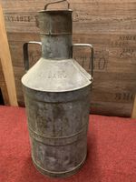 Antike Zinnkanne 20L mit Griffen, Landhaus Dek