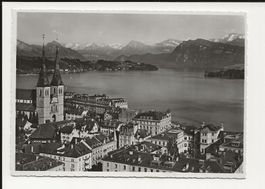 AK ca 1950 Luzern & Alpen, Kath. Kirche