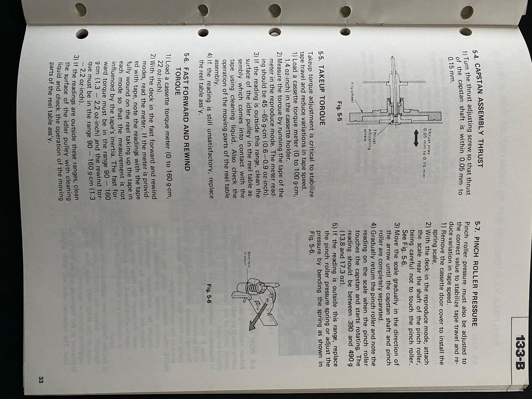 Registratori: Servicemanual TASCAM 133-B Cassetten Deck – Usato da Erlenbach ZH venduto da Leaford 7