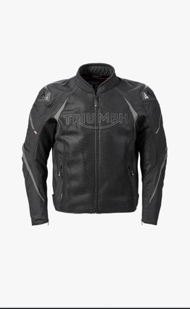 Triumph Motorradjacke Herren Grösse XXL Schwarz