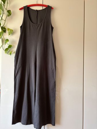 ZARA dunkelgrauer Jumpsuit Gr. M