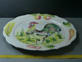 Grosse Party Keramikplatte Italy 43cm
