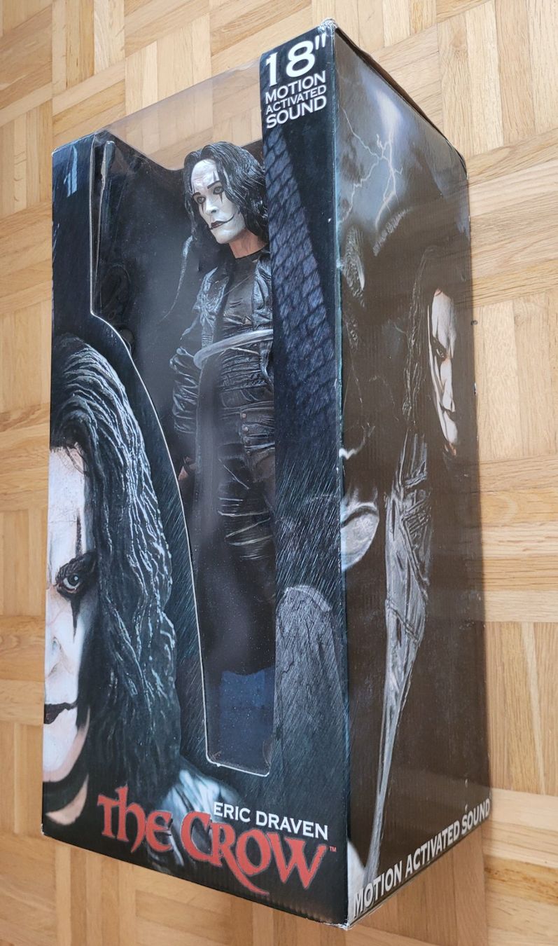 Neca Statuette: THE CROW Eric Draven 18" Figur NECA 2004 RARE NEU & OVP – Nuovo e nell'imballaggio originale da Arbon venduto da Wizle 1