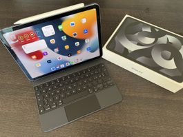 Apple iPad Air (5gen) 256GB mit Magic Keyboard und Apple Pen