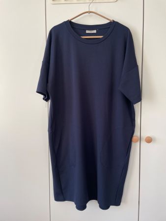 Minimum Kleid / T-Shirt Kleid dunkelblau – Gr. M (Oversized)