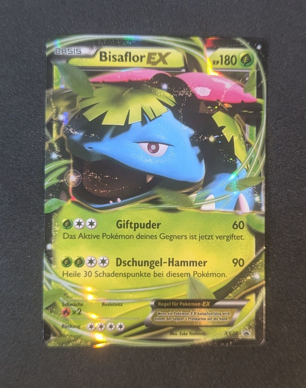 Pokémon Carte collezionabili: Venusaur EX XY Promos 28 DE – Usato da Zürich venduto da printz7