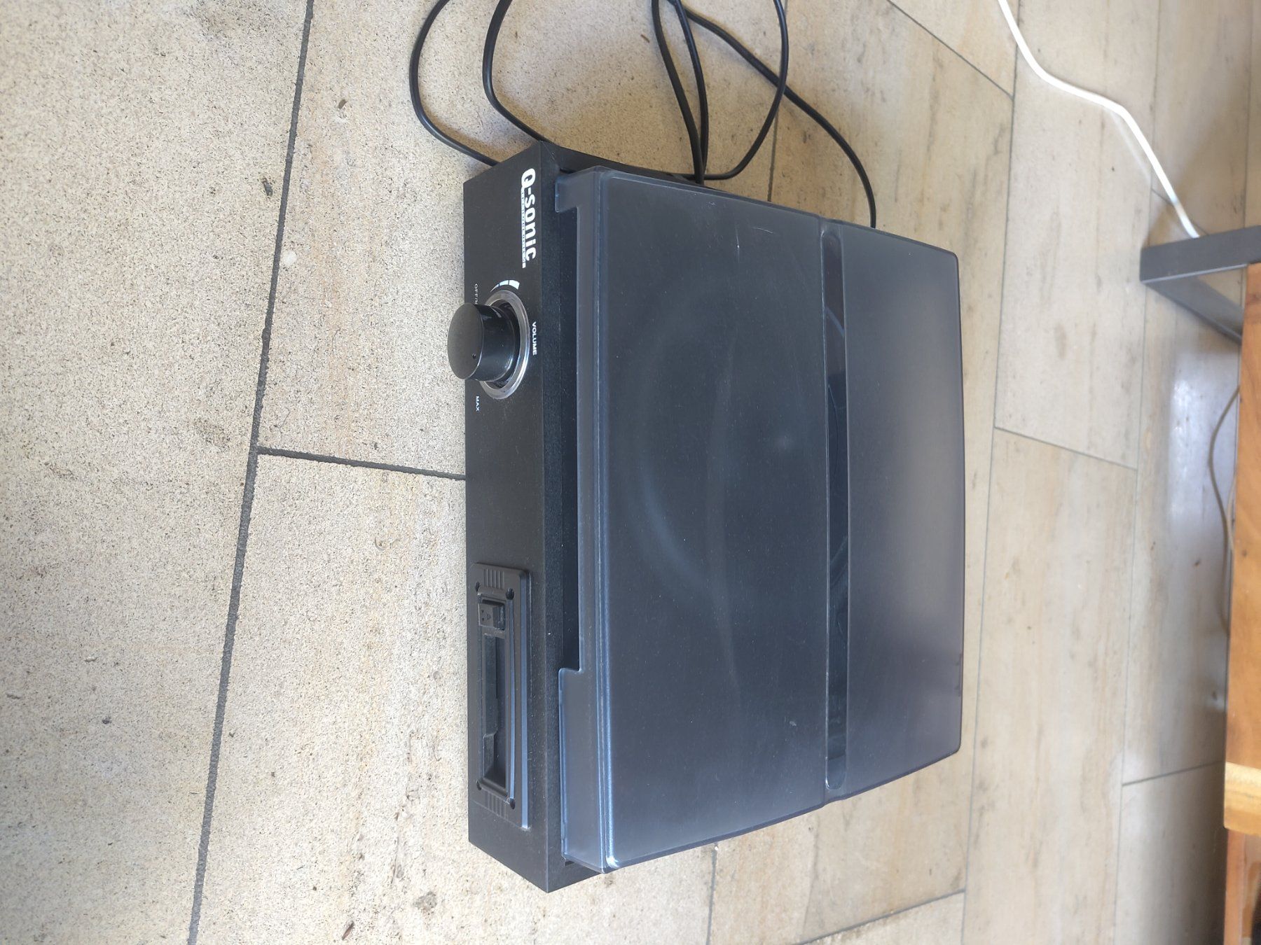 Giradischi: Q-Sonic Plattenspieler für Computer – Usato da Rütihof venduto da MiaFantasia 1