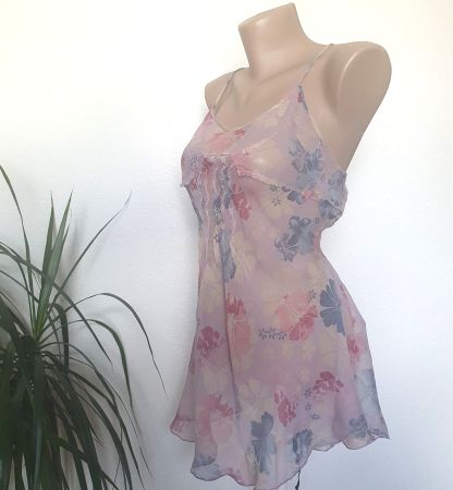 Elégant débardeur en soie– Taille M