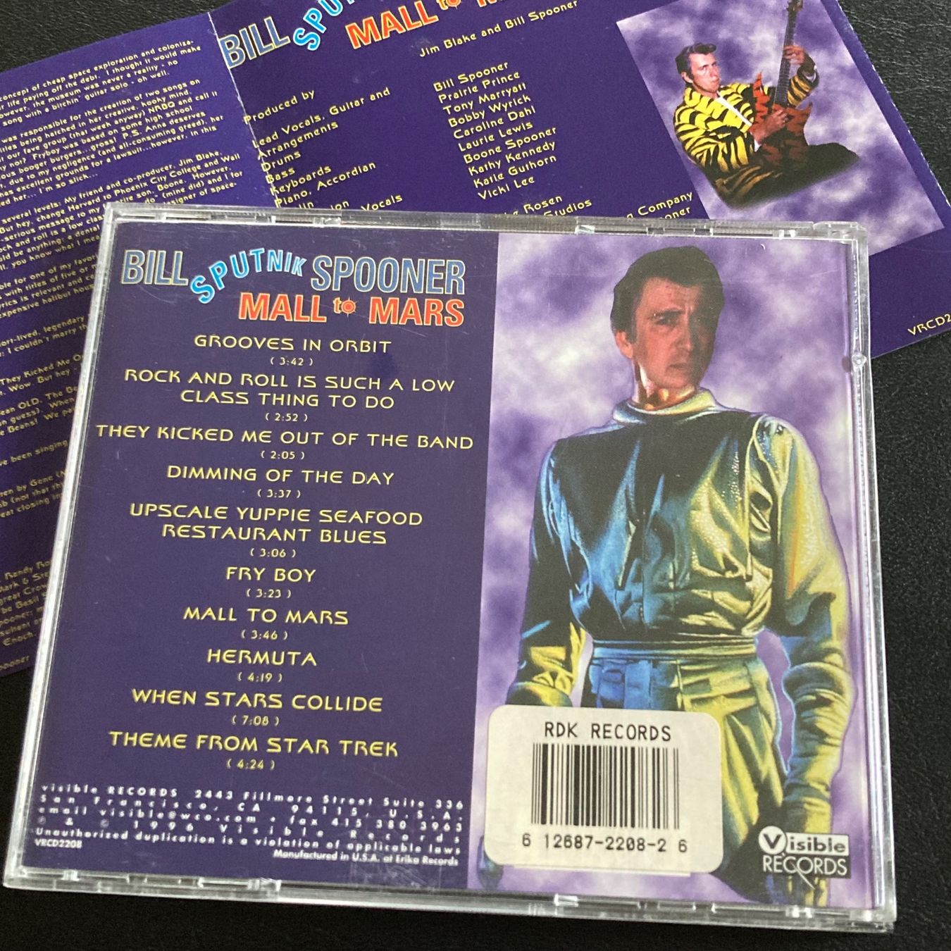 CD: Bill "Sputnik" Spooner - Mall To Mars | The Tubes – Usato da Bern venduto da Ntsamina 1