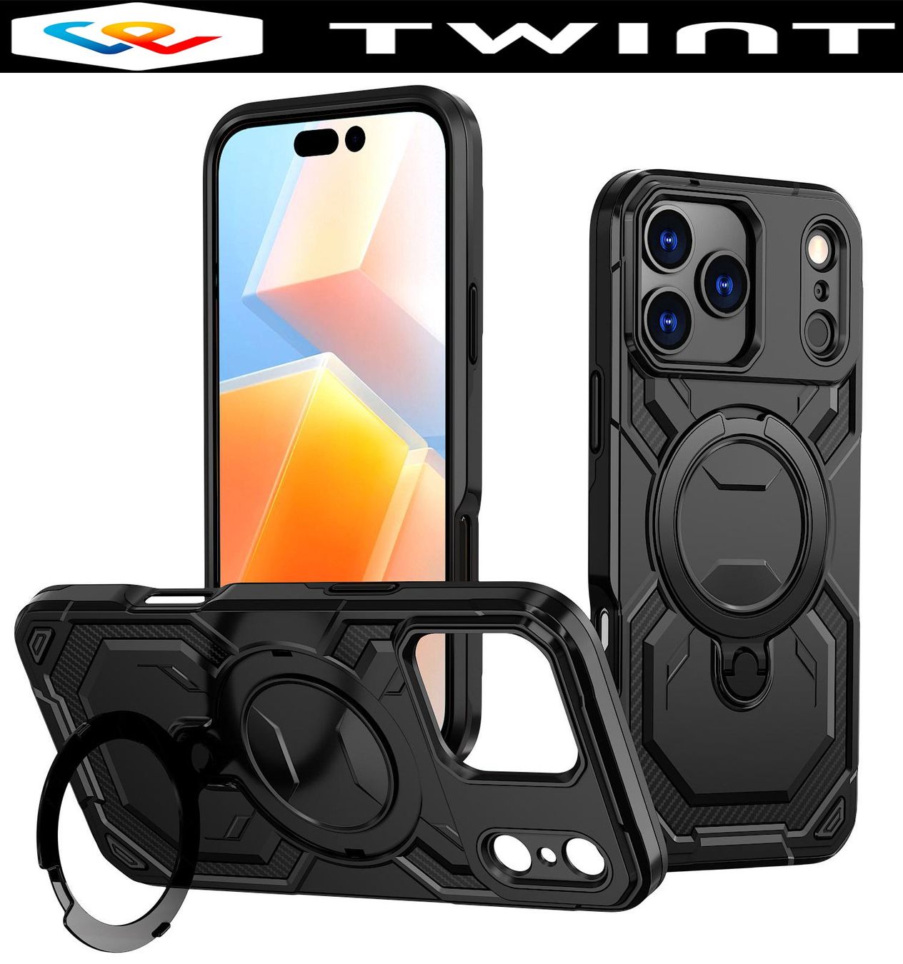 Cover & Protezioni schermo: iPhone 17 PRO MAGSAFE Hülle Cover Ring Case Etui Tasche – Nuovo e nell'imballaggio originale da Volketswil venduto da coverandmore