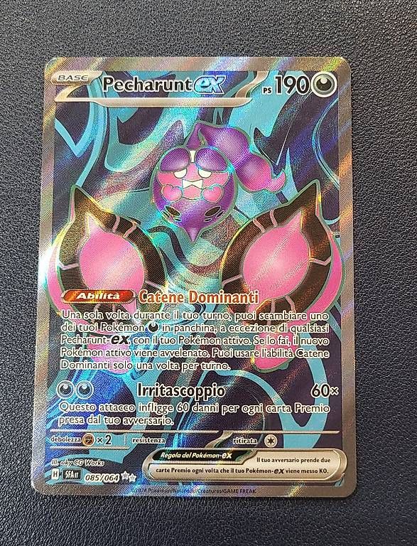 Pokémon Cartes à collectionner: 085/064 Pecharunt ex Full Art (IT) - MINT – D'occasion à Lugano par