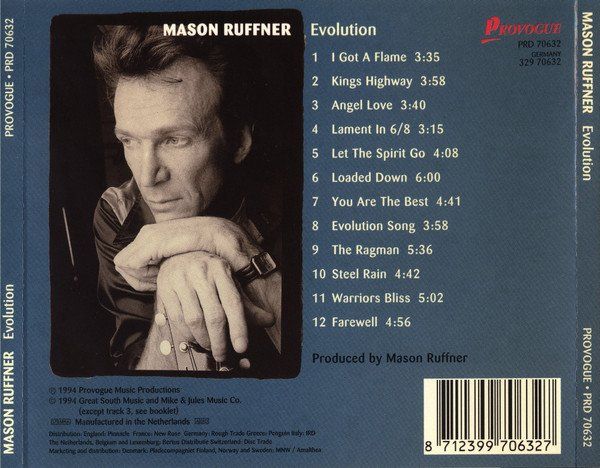 CDs: Mason Ruffner EVOLUTION Jimmy Pettit Blues Rock CD – D'occasion à Kandergrund par Sososo 1