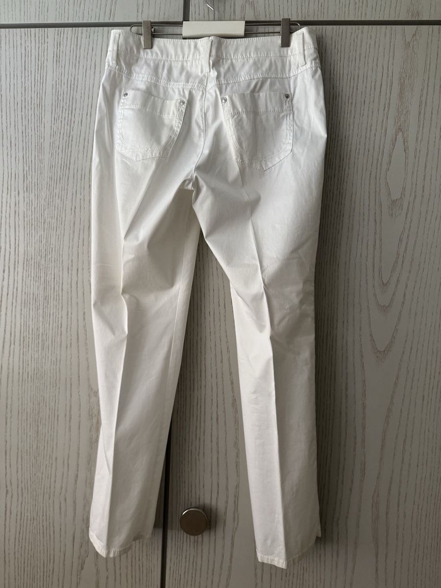 Hosen: MAC Conny Slit New Jeans Weiss Groesse 40/28 Neu – Neu (gemäss Beschreibung) aus Wermatswil von -secondchance- 2