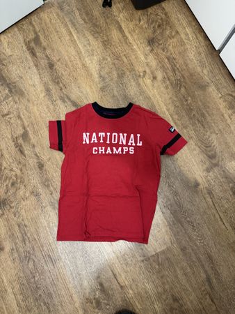Superdry T-Shirt Gr. 40 – Rot mit Print