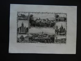 Lausanne Souvenirblatt