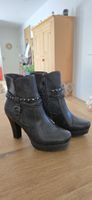 Stiefeletten Tamaris braun Nieten Grösse 37 getragen