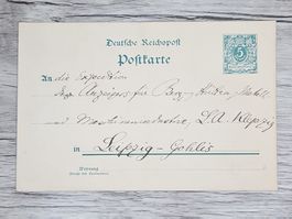 CL04 Carte Postale + Timbre Allemagne 19xx