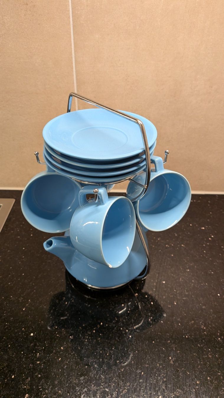 Set di piatti: Set de thé bleu – Usato da Apples venduto da lverschu