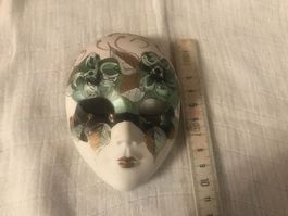 Keramik Maske Original Venedig 10cm