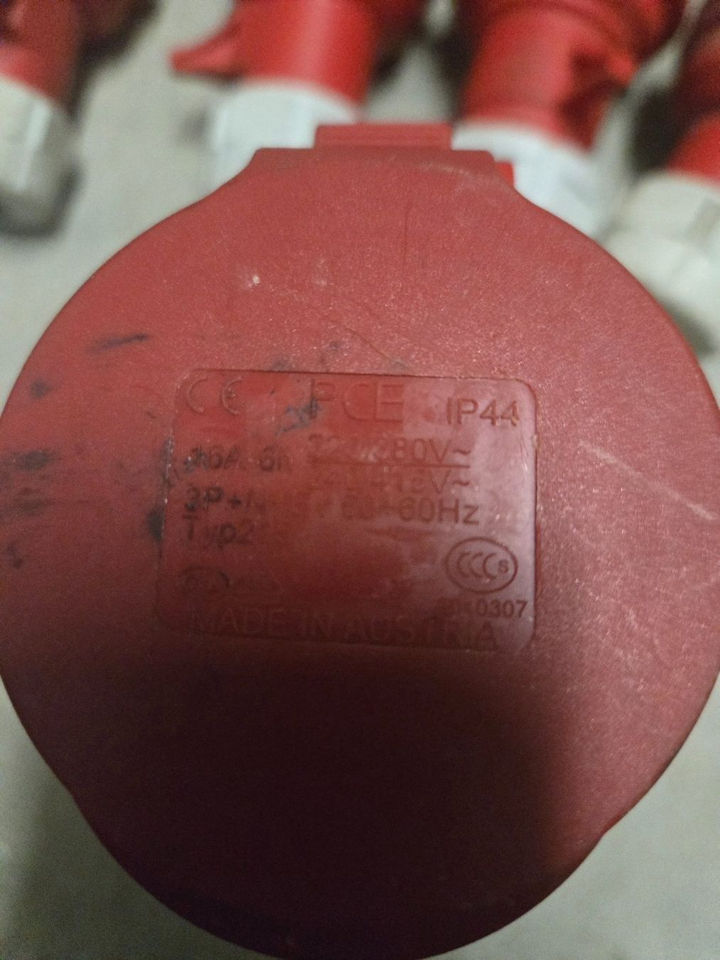 Spine: Konvolut CEE Stecker 16A + Kupplung 16A – Nuovo (secondo la descrizione) da Riedt b. Erlen venduto da 63ak 4
