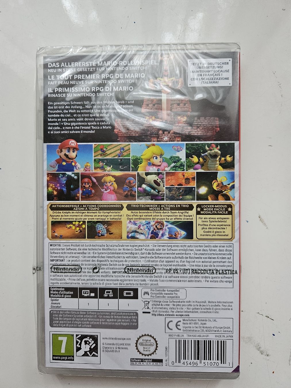 Nintendo Jeux: Nintendo Switch Super Mario RPG neu – Neuf avec emballage d'origine à Sutz par justinundfriends 1