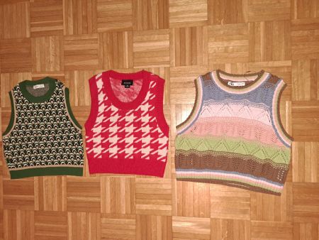 3 x Gilets Gr XS - S