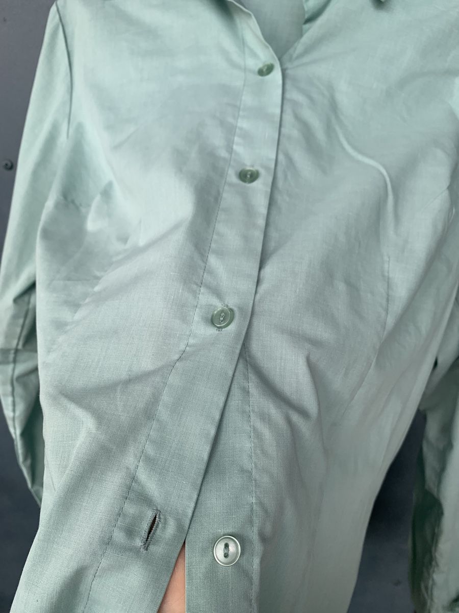 Camicie: Hemd Hellblau, Gr.M/L – Usato da Uster venduto da Flummi 1
