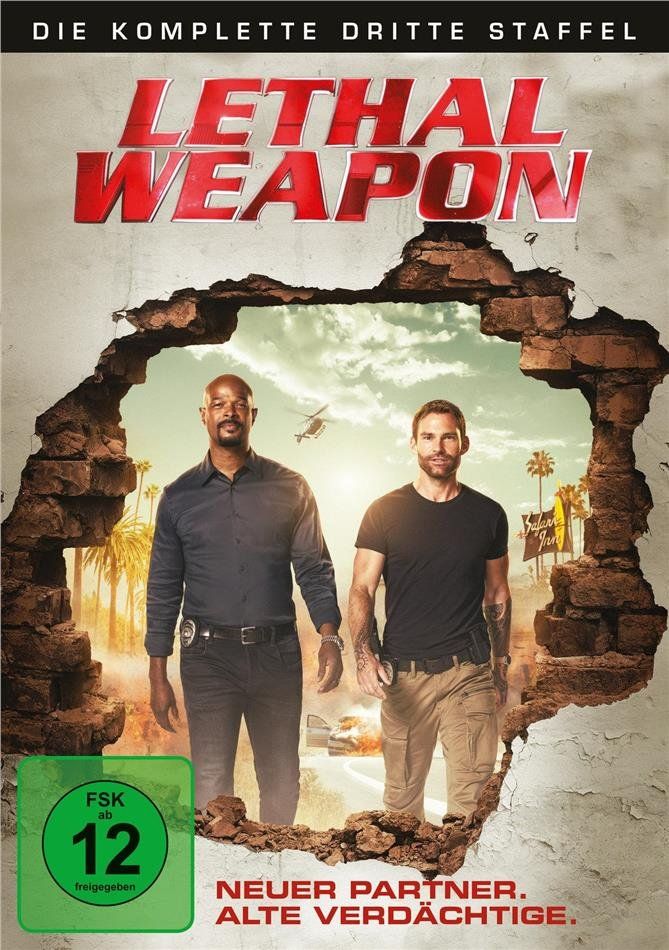 Tutti i DVDs: Lethal Weapon - Staffel 3 (3 DVDs) – Usato da Uzwil venduto da visions77