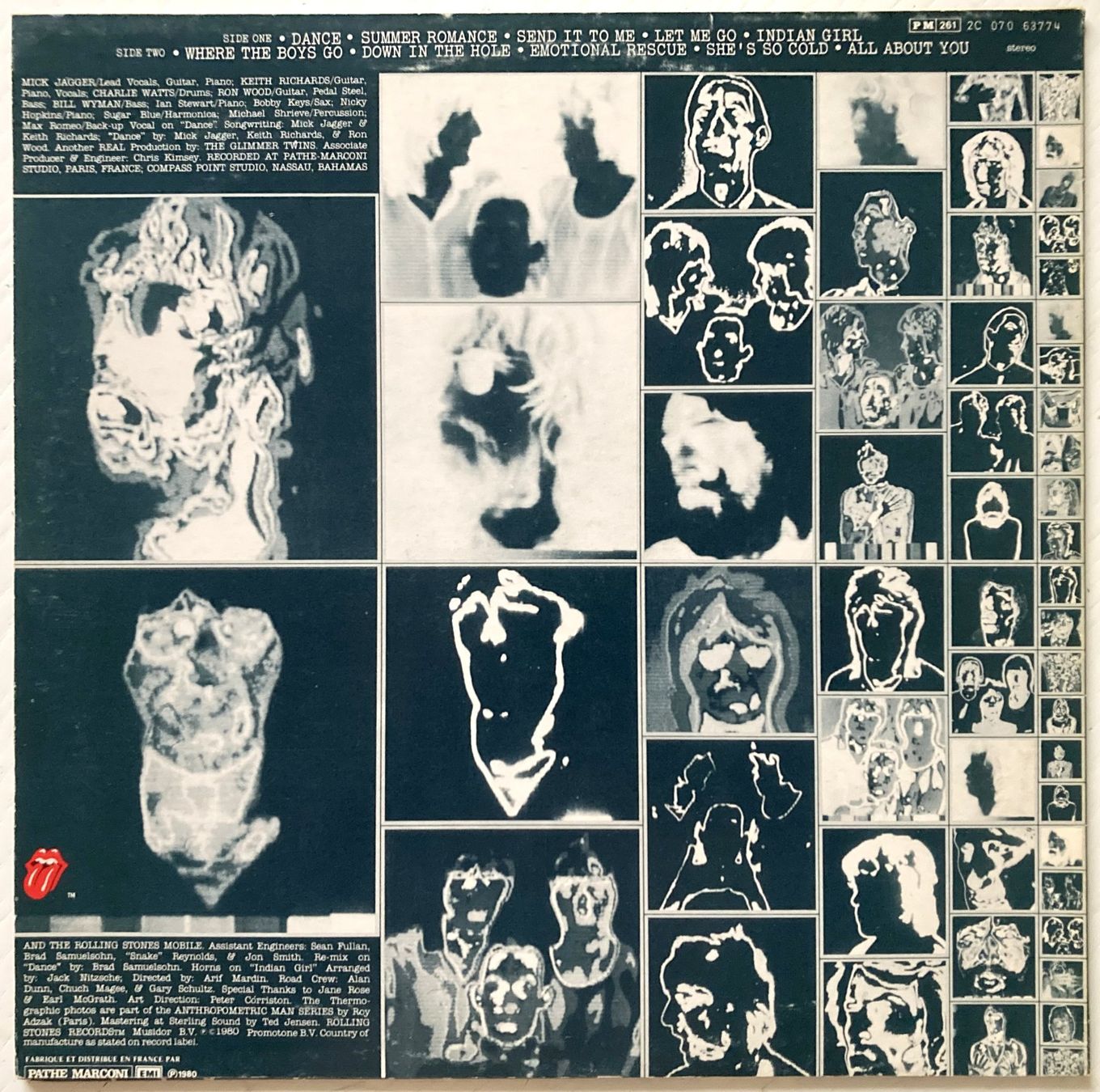 Dischi in vinile: ROLLING STONES - EMOTIONAL RESCUE – Usato da Bottens venduto da hotter-than-hell 1